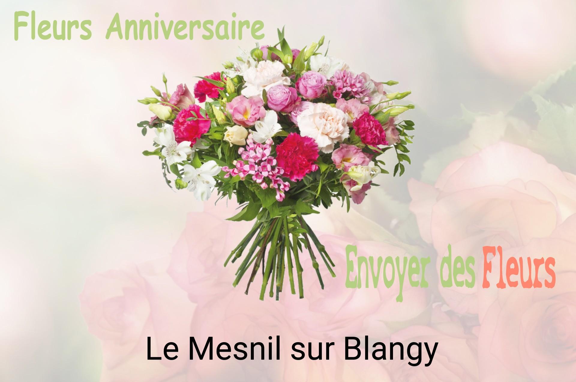 Bouquet de fleurs d’anniversaire livré à Le Mesnil-sur-Blangy